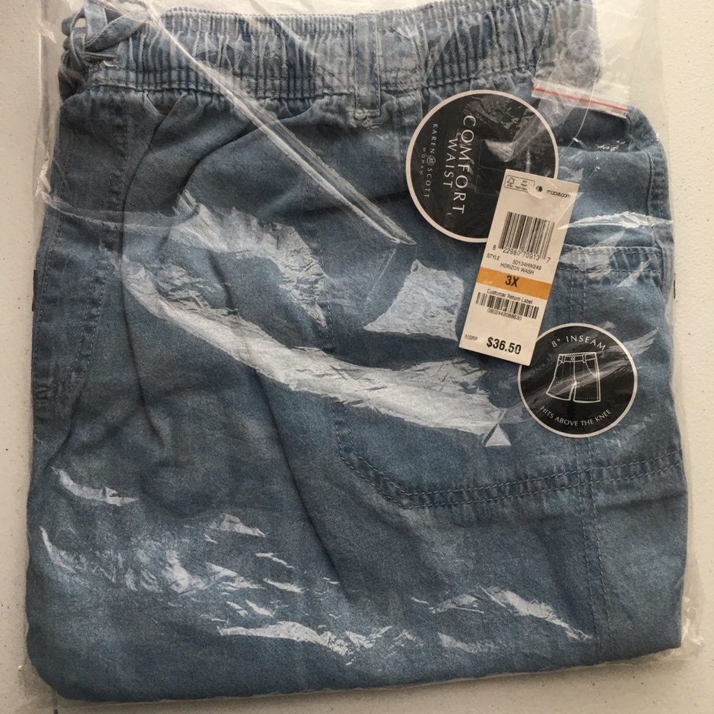 Karen Scott Comfort Waist Shorts for Women